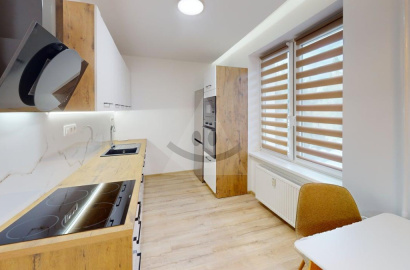 Kompletne rekonštruovaný 2 izbový byt pri centre mesta v Komárne